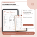 Karta Makijażu Różana Elegancka – PDF A4