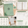 Planer budżetu domowego 12 miesięcy - A4 PDF do druku