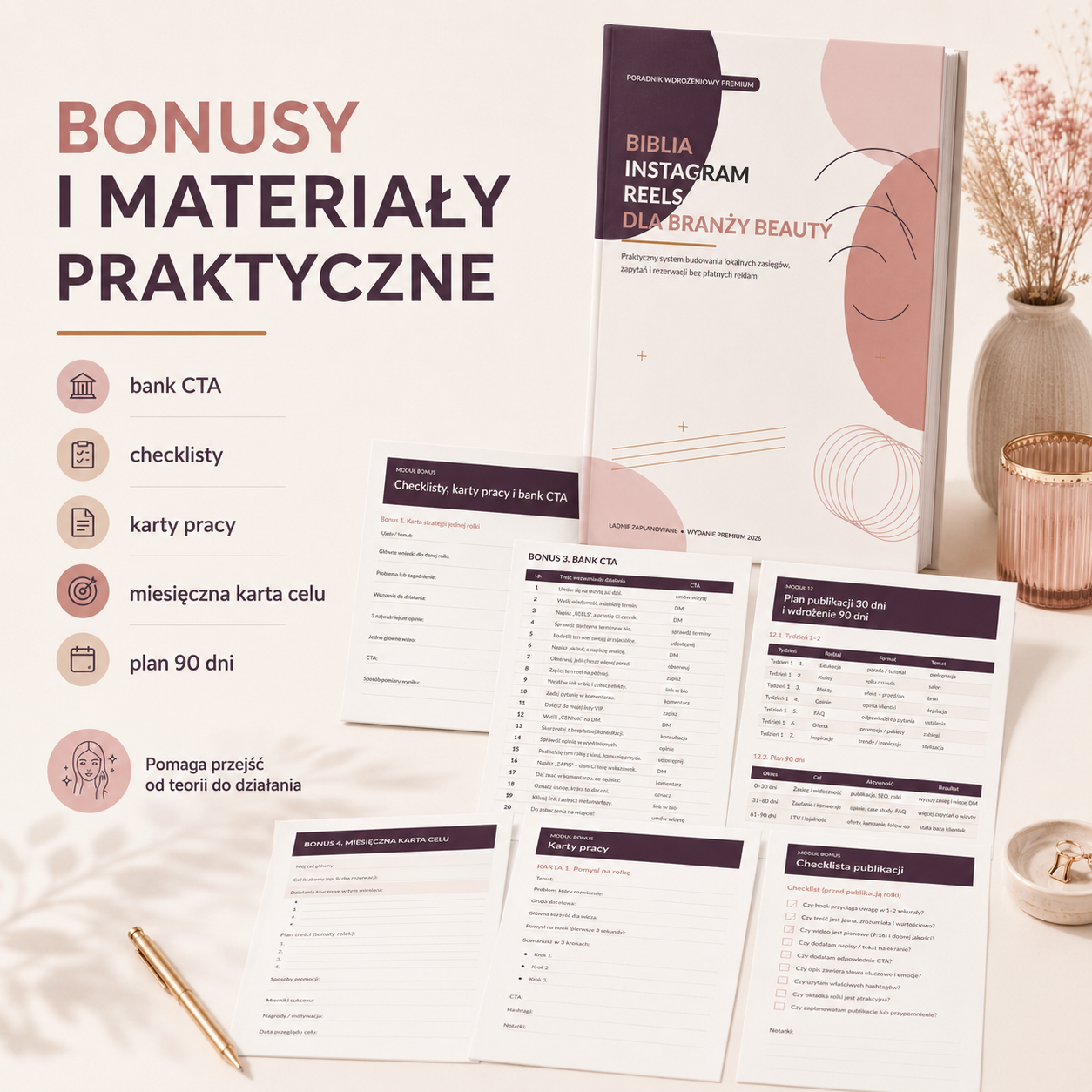 Poradnik Instagram Reels dla branży beauty – poradnik PDF