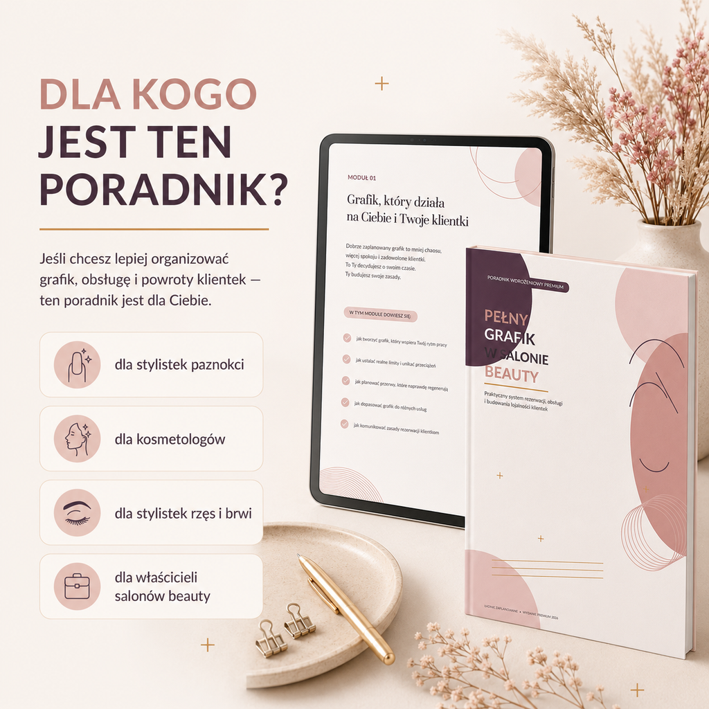 Pełny Grafik w Salonie Beauty Poradnik - PDF