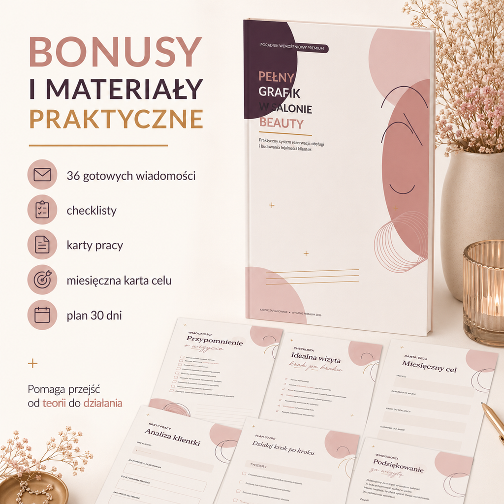 Pełny Grafik w Salonie Beauty Poradnik - PDF