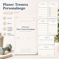 Miesięczny Planer Trenera Personalnego - PDF A4 do druku i używania mobilnego