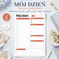 Mój Dzień – Nowoczesny Planer Dzienny PDF A4