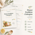 Planer Posiłków i zakupów - PDF A4 do druku